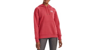 Mikina Under Armour Essential Fleece Hoodie Červená | 1373033-638, 1