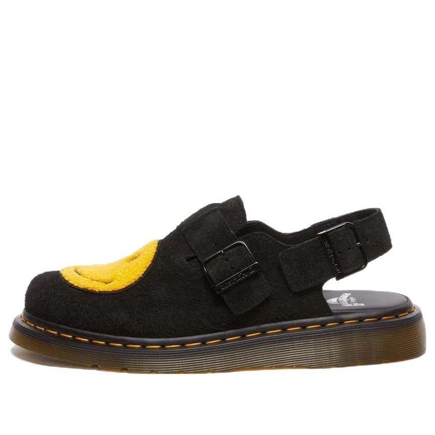 Tenisky a topánky Dr. Martens Dr. Martens x Smiley Jorge Suede Mules Čierna | 31391005, 0