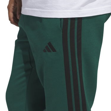Tepláky adidas Performance 3-Stripes Fleece Track Pants Zelené | JD1860, 4
