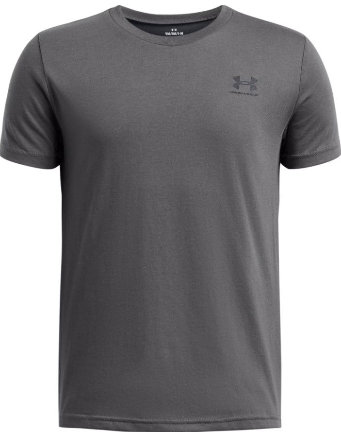 Tričko Under Armour Under Armour Sportstyle Left Chest Short Sleeve T-Shirt Šedá | 1389962-012, 0