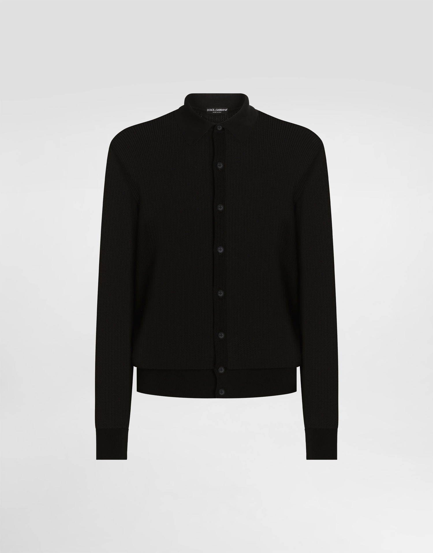 Sveter Dolce & Gabbana Dolce & Gabbana Knitted Cardigan Čierna | GXVB3TJBCFON0000, 0