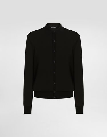 Sveter Dolce & Gabbana Dolce & Gabbana Knitted Cardigan Čierna | GXVB3TJBCFON0000, 0