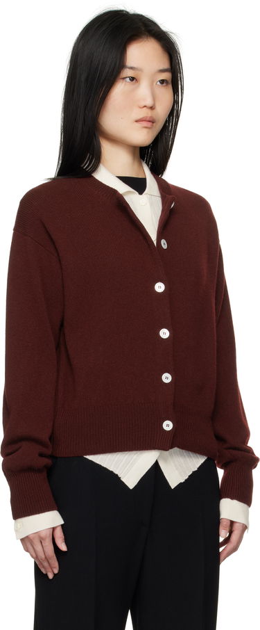 Sveter &Daughter &Daughter Ada Crewneck Cardigan Vínová | HKN03904, 1