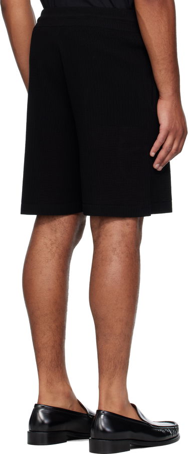 Šortky AMIRI AMIRI 'Club Amiri' Crochet Shorts Čierna | AMKNSH1043, 2