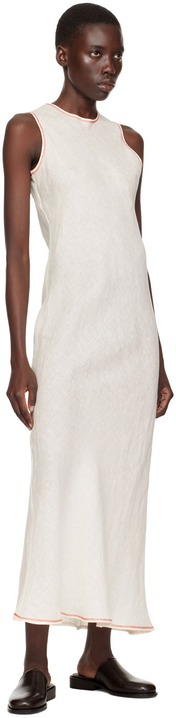 Šaty Baserange Baserange Dydine Maxi Dress Biela | DRDY-SL-SU24, 3