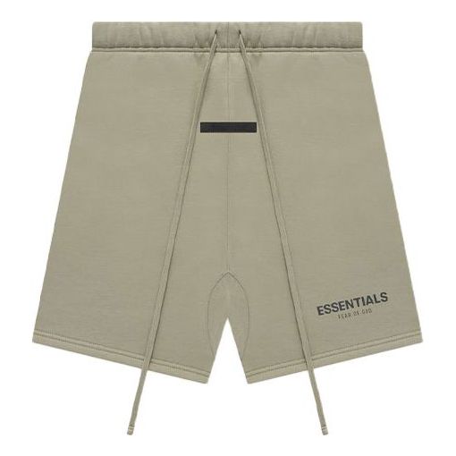 Šortky Fear of God Essentials FW21 Sweatshorts Zelené | FOG-FW21-019