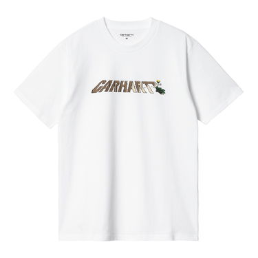 Tričko Carhartt WIP Dandelion Script T-Shirt Biela | I032394_02_XX, 4