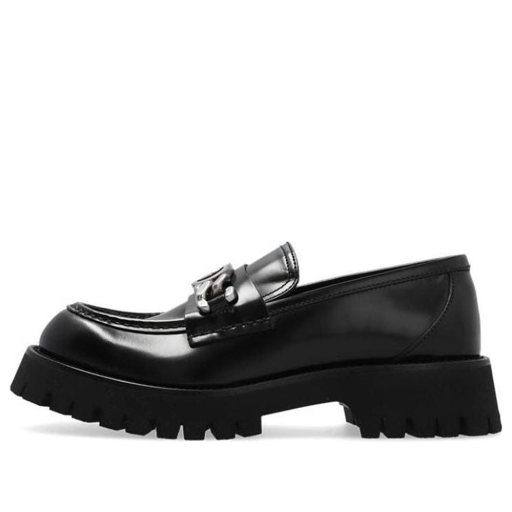 Tenisky a topánky Gucci Gucci Lug Sole Leather Loafers Čierna | 752650-DS800-1000