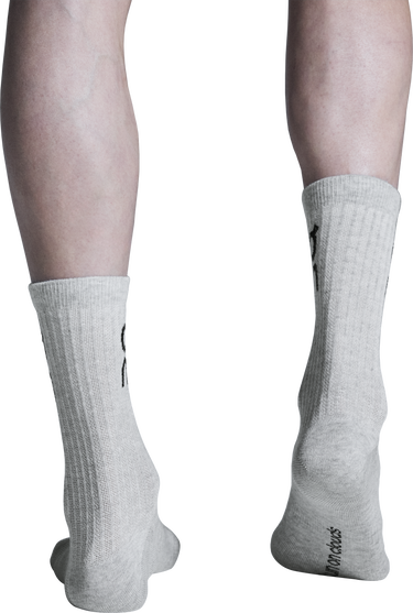 Ponožky On Running Running Logo High Socks Šedá | 2uf10311732, 2