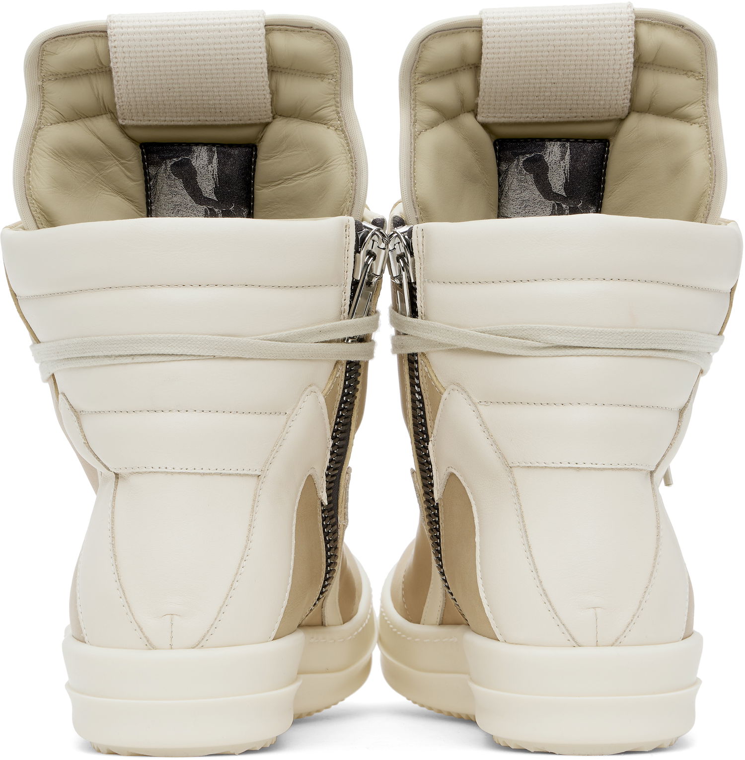 Tenisky a topánky Rick Owens Rick Owens Hollywood Geobasket Béžová | RR01E5894 LCHLCO, 1