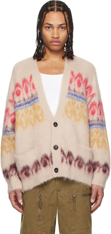 Sveter ISABEL MARANT Isabel Marant Dyston Knit Cardigan Béžová | 24AMA032HA, 0