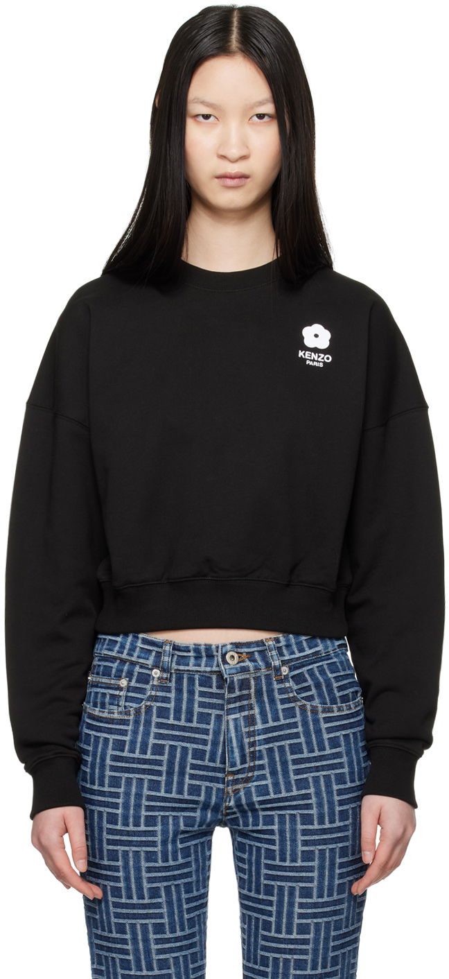 Mikina KENZO Black Paris Boke 2.0 Sweatshirt Čierna | FE62SW1664MI, 0