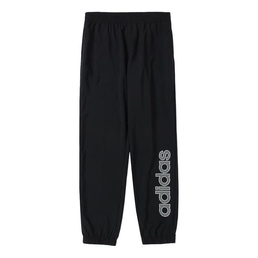 Tepláky adidas Originals Neo Woven Pants Alphabet Print Čierna | HD4684