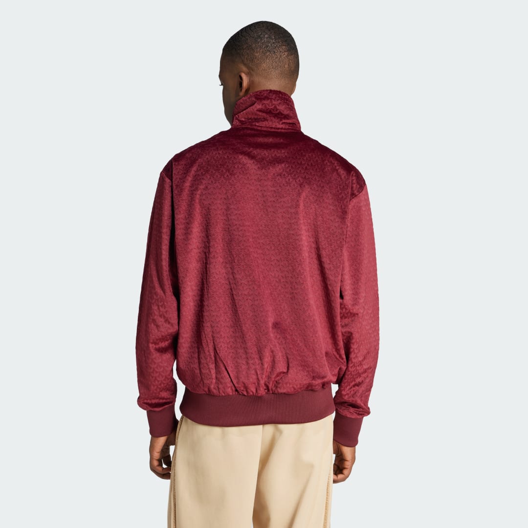 Mikina adidas Performance Mono Top Vínová | IX6736, 1