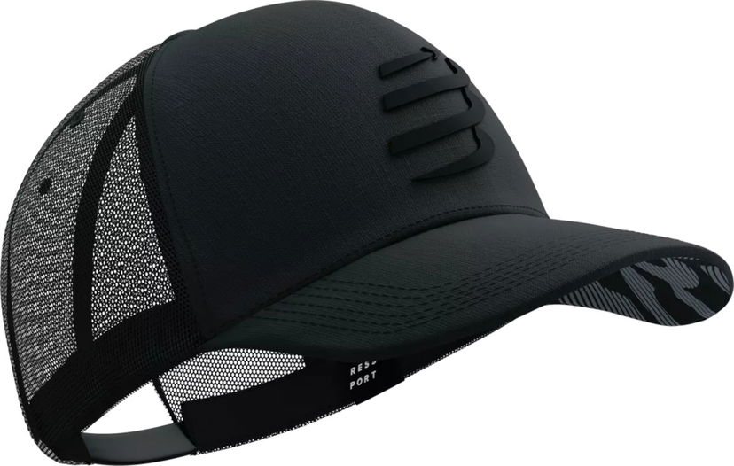Šiltovka Compressport Trucker Cap Čierna | xhwu4199032t