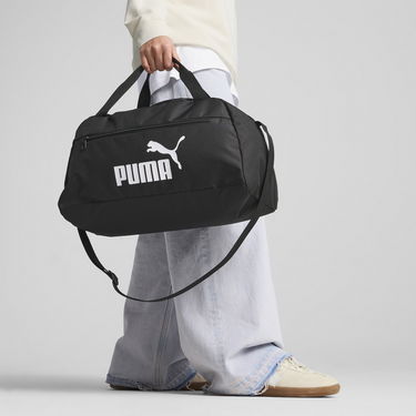 Cestovná taška Puma Phase Small Sports Bag 22L Čierna | 091167_01, 1