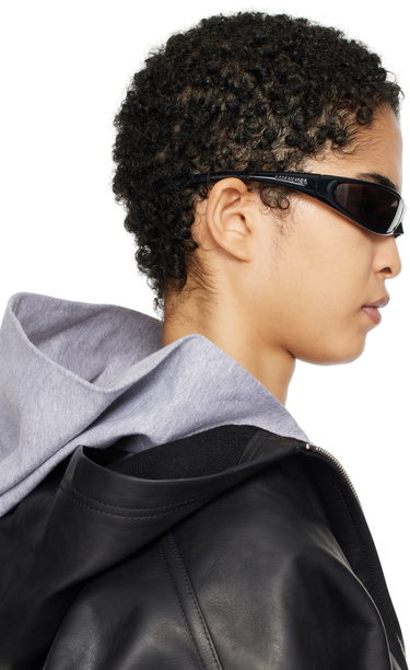 Slnečné okuliare Balenciaga Balenciaga Avant Premier Thin Sunglasses Čierna | BB0383S-001, 4