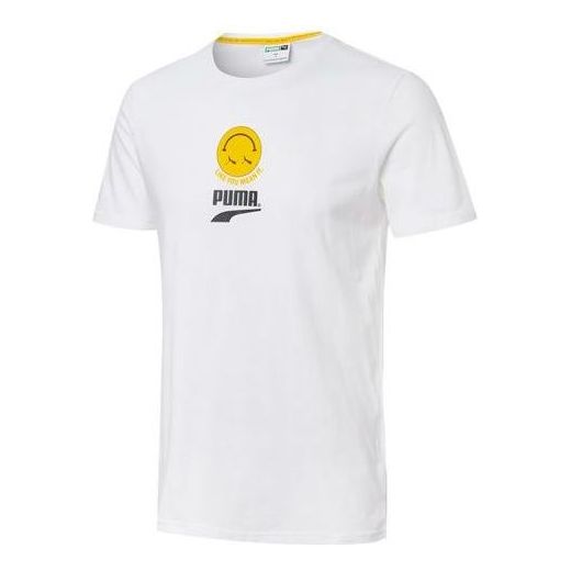 Tričko Puma Graphic Tee Biela | 599151-92