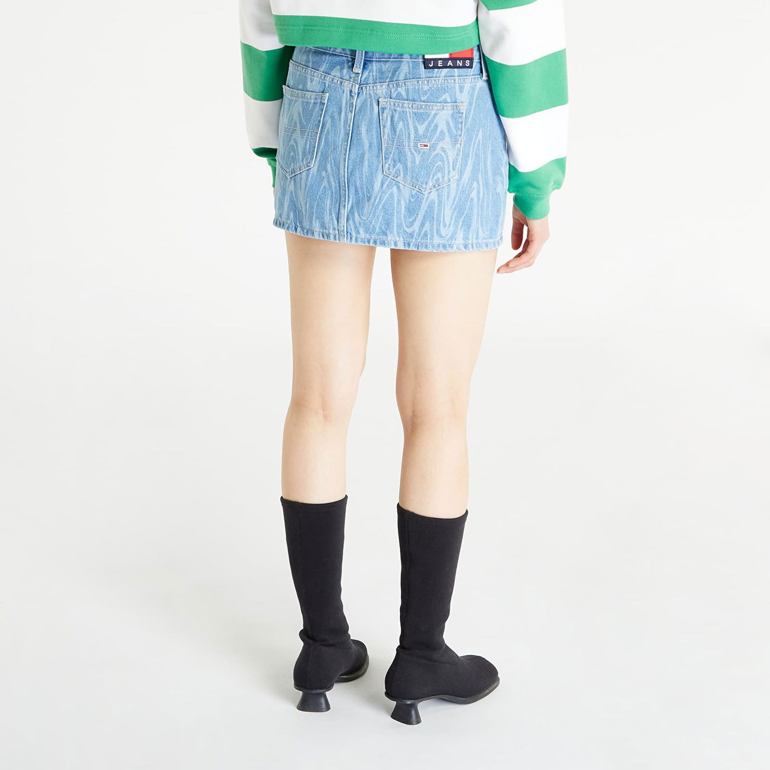 Sukňa Tommy Hilfiger Sophie Micro Mini Skirt Denim Modrá | DW0DW15631 1AB, 0