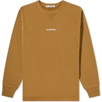 Mikina Acne Studios Fin Stamp Crew Sweat "Mud Beige" Oranžová | BI0197-DGY, 1