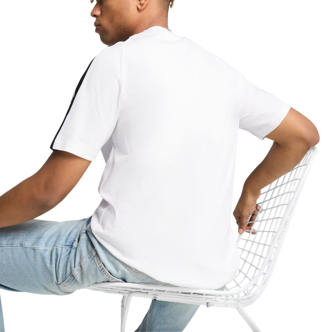 Tričko Puma T7 Panel T-Shirt Biela | 629592-02, 1