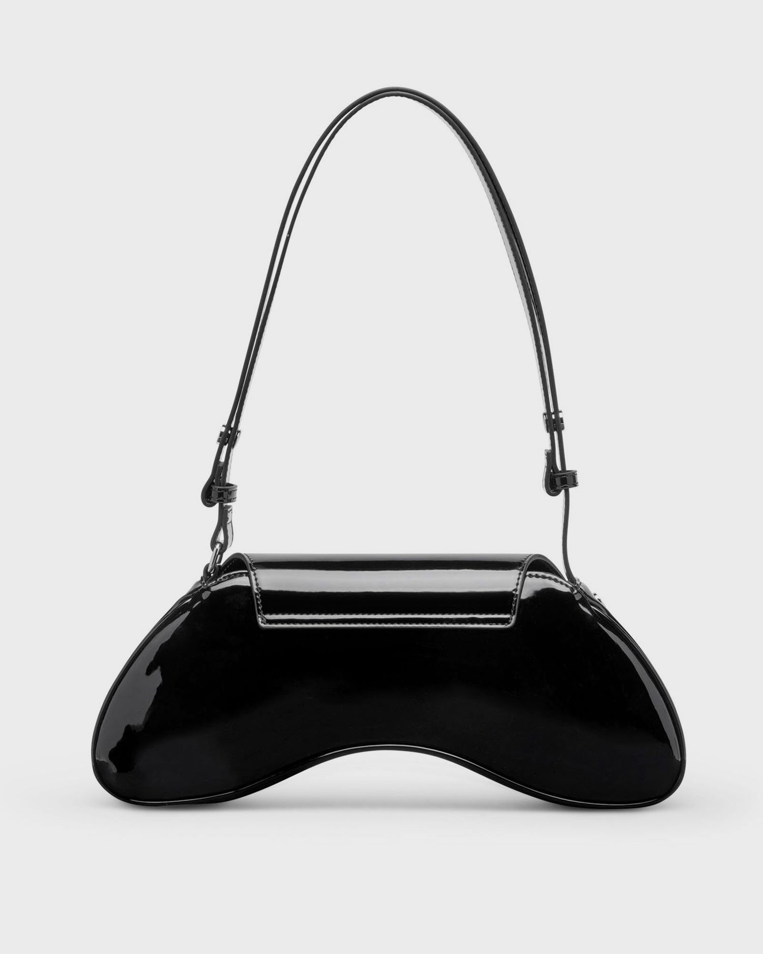 Kabelka Diesel Black Patent Leather Crossbody Bag Čierna | X10221-P6255-T8013, 1