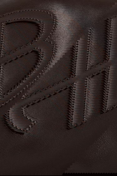 Tote bag Anine Bing Leo Embossed Leather Tote Bag Hnedá | A.13.11841, 3