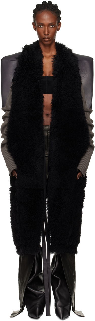Kabáty Rick Owens Concordians SL Cyclops Reversible Shearling Coat Čierna | RO02E4950 LSHCR, 0