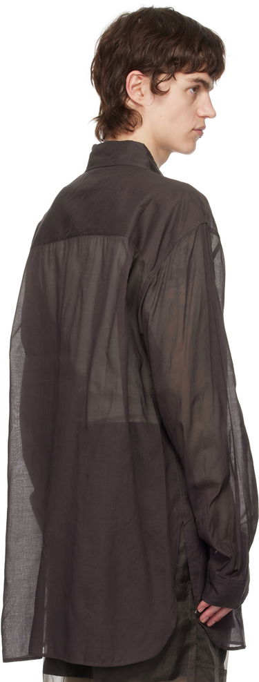 Košeľa Dries Van Noten Dries Van Noten Oversized Cotton Shirt Hnedá | 251-020721-1160, 2