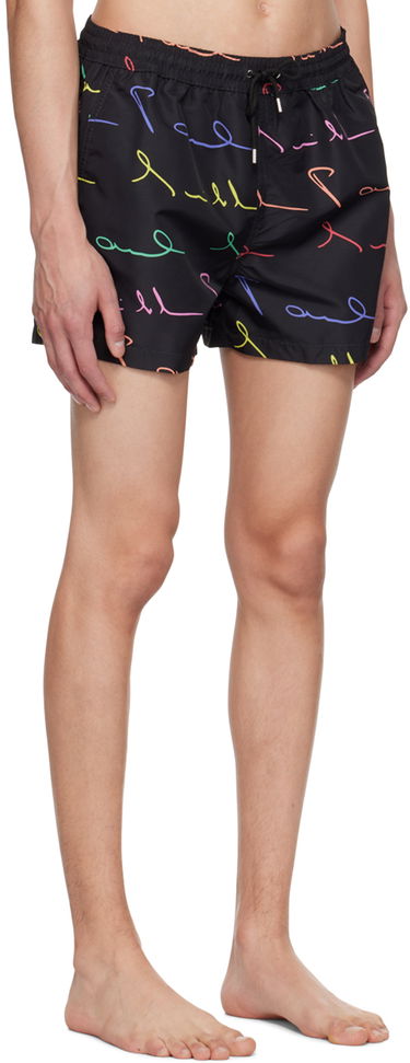 Plavky Paul Smith Paul Smith Handwritten Swim Shorts Čierna | M1A-239B-M41473-79, 1