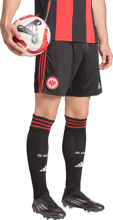 Šortky adidas Performance Eintracht Frankfurt 25/26 Home Shorts Čierna | JZ6358, 4