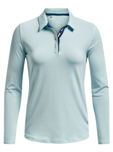 Polo tričko Under Armour Zinger MicroStripe Polo Tyrkysová | 1373637-469