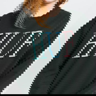 Mikina HUF Crewneck Zelené | 076271, 2