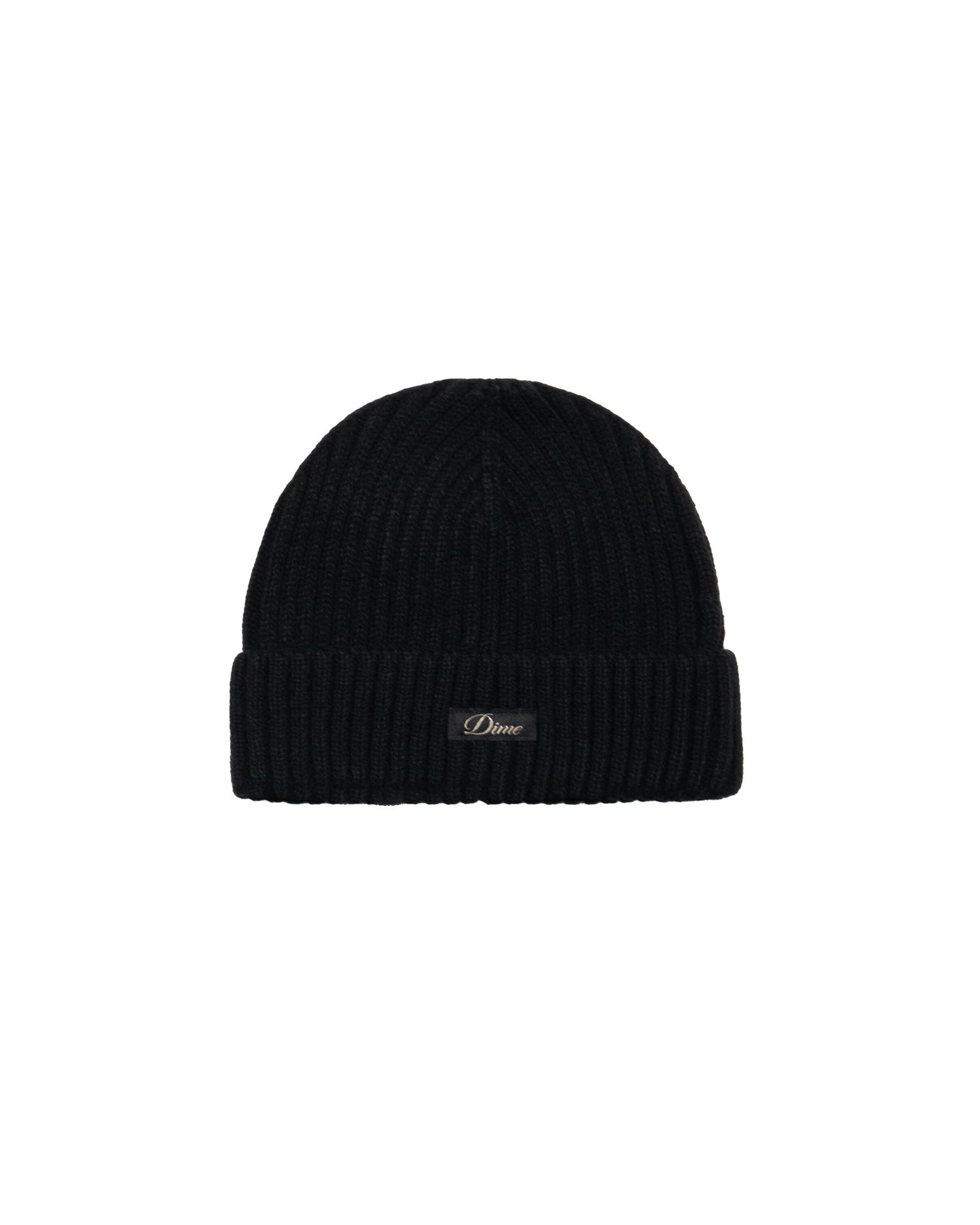 Kulicha Dime Cursive Rib Beanie Čierna | DIMEFA2528BLK, 0