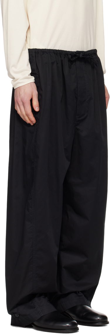Tepláky LEMAIRE Lemaire Twisted Over Trousers Čierna | PA1192 LF1207, 1