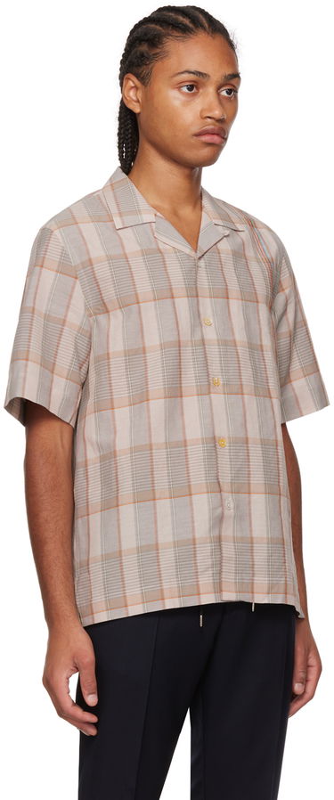 Košeľa Paul Smith Paul Smith Signature Stripe Short Sleeve Shirt Béžová | M1R-905U-J01745, 1