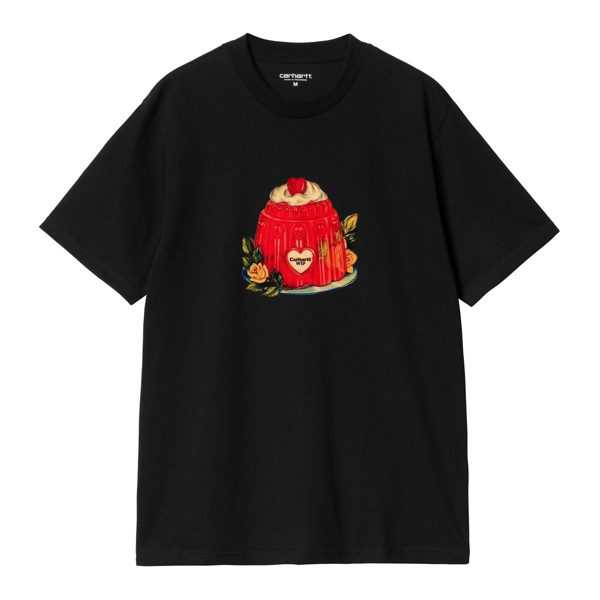 Tričko Carhartt WIP Short Sleeve Pudding Graphic T-Shirt Čierna | I034434_9, 0
