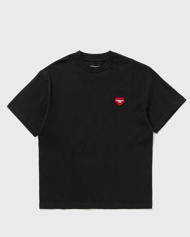 Tričko Carhartt WIP Women's Short Sleeve Heart Patch T-Shirt Čierna | I032318-1V2.XX, 0