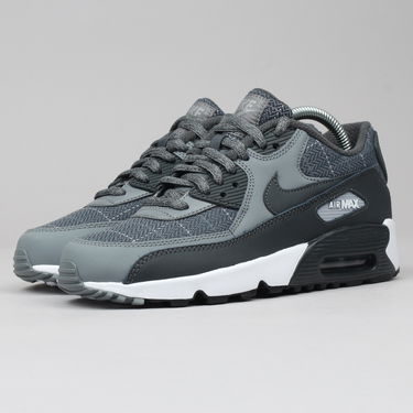 Tenisky a topánky Nike Air Max 90 SE Leather GS Šedá | 859560-001, 1
