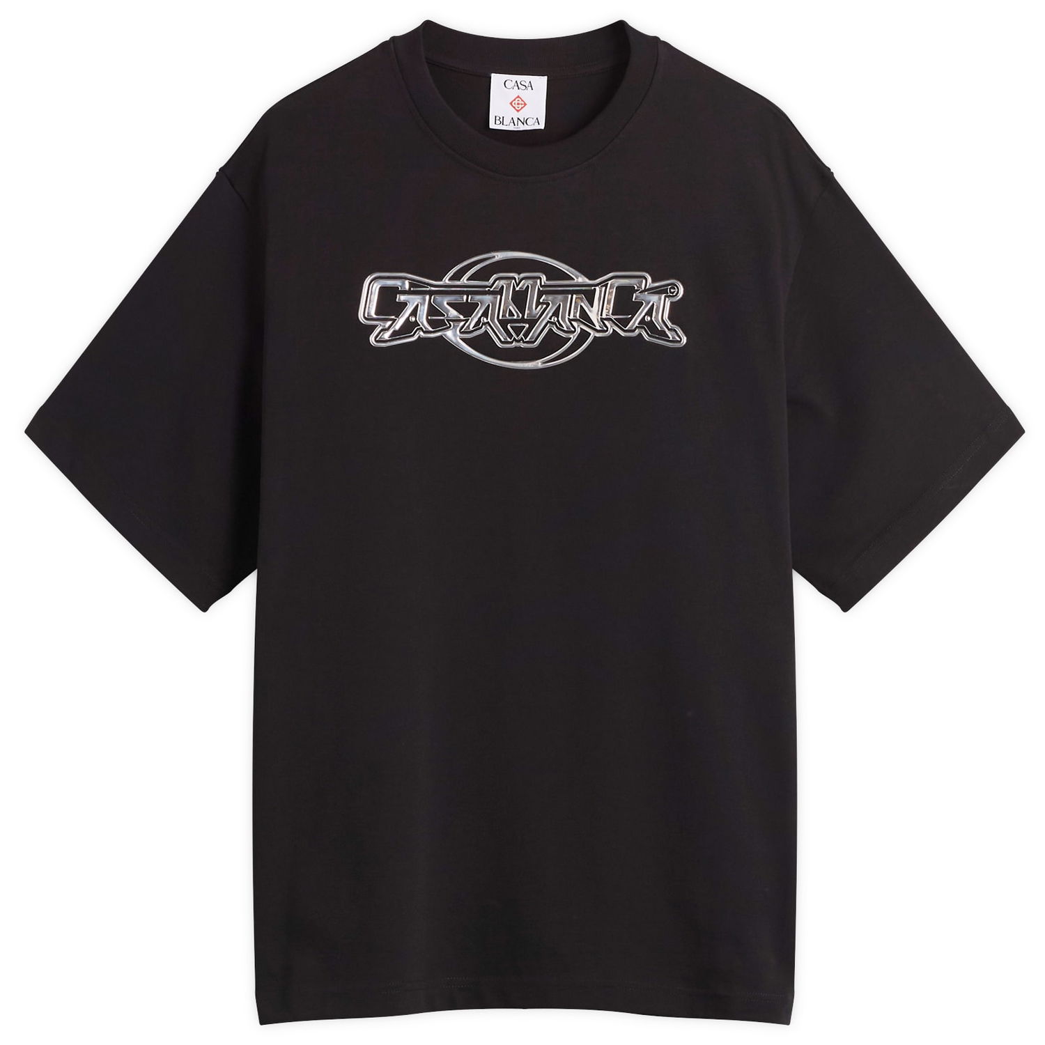 Tričko Casablanca Casablanca 3D Oversized T-Shirt, Size Large Čierna | M-AW25-JTS-044-03, 1
