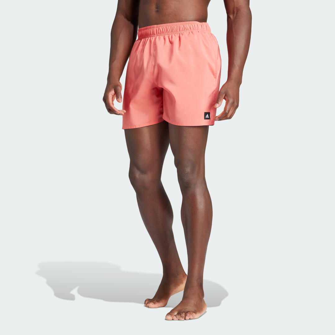 Plavky adidas Performance Sportswear Solid CLX Short-Length Swim Shorts Ružová | IR6223, 1