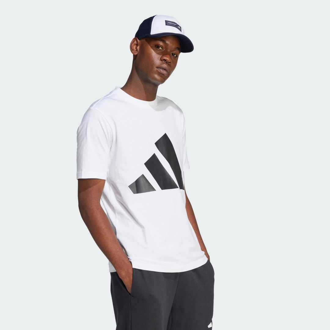 Tričko adidas Performance Essentials Big Logo T-Shirt Biela | JE8943, 1