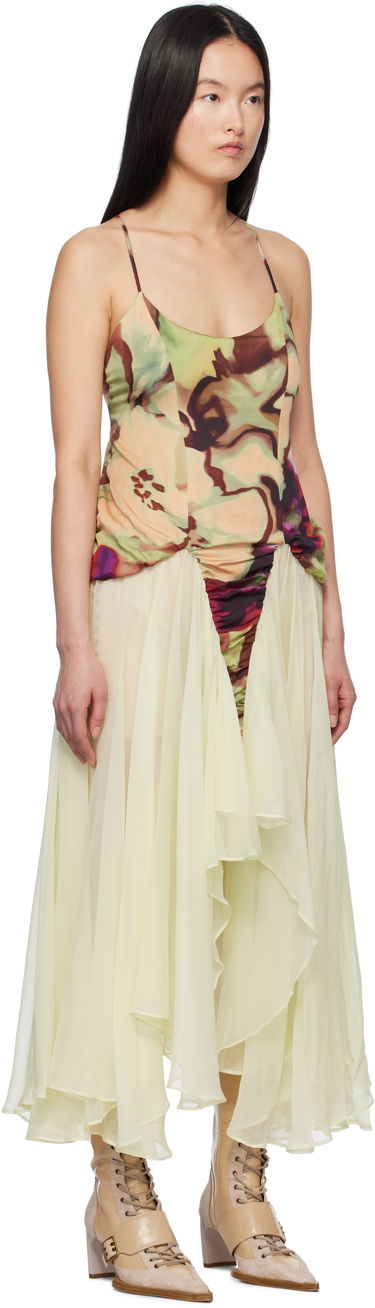 Šaty Collina Strada Collina Strada Magnolia Print Maxi Dress Rôznofarebný | XX4013, 1