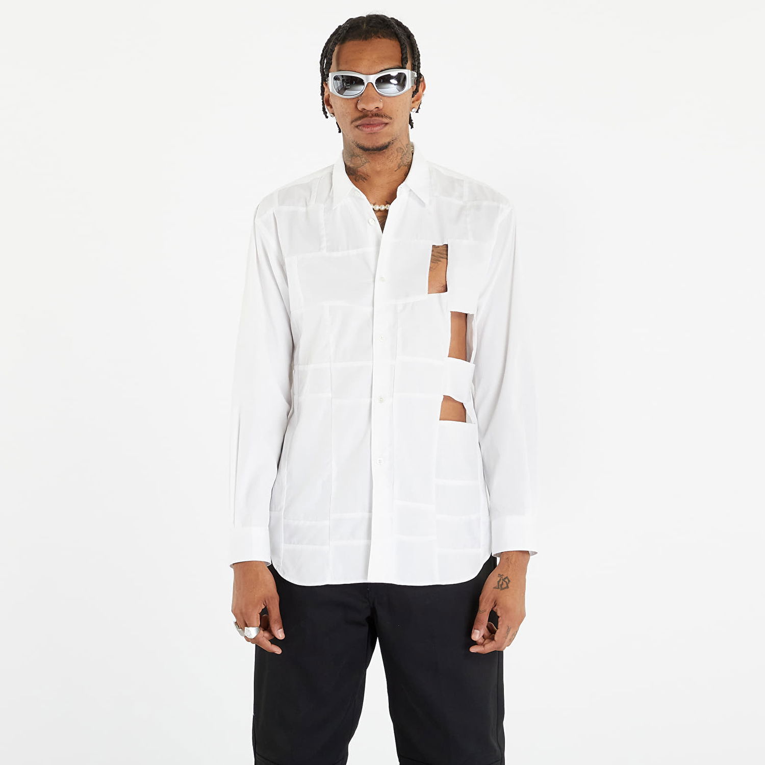 Košeľa Comme des Garçons SHIRT Woven Shirt Biela | FL-B049 White, 0