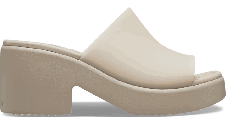 Tenisky a topánky Crocs Brooklyn Frosted Heel Sandals Béžová | 210981-214, 0