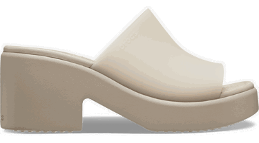 Tenisky a topánky Crocs Brooklyn Frosted Heel Sandals Béžová | 210981-214, 0