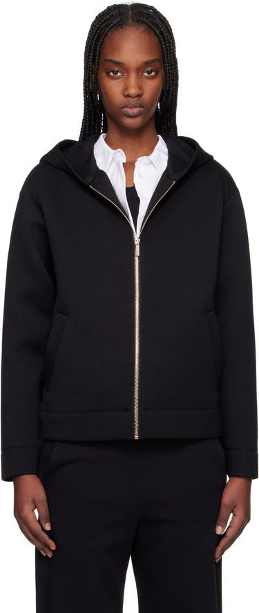 Mikina Max Mara Max Mara Andorra Scuba Hoodie Čierna | 2519911031600, 0