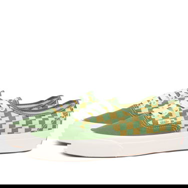 Tenisky a topánky Vans LX Authentic 44 Checkerboard, Size UK 10 Zelené | VN000EBNBR11, 2
