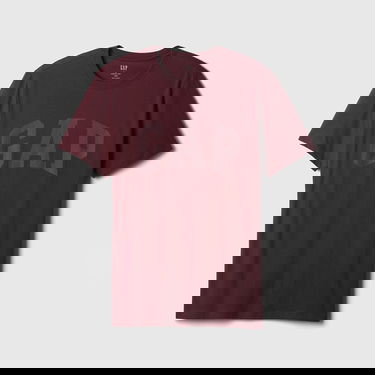Tričko GAP T-shirt Logo Tee Noir Red XS Hnedá | 856659-17, 3