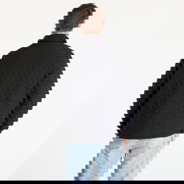 Bunda Urban Classics Quilted Overshirt Jacket Čierna | TB7630-00007, 4